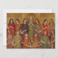 Alleluia (by Thomas Cooper Gotch)
