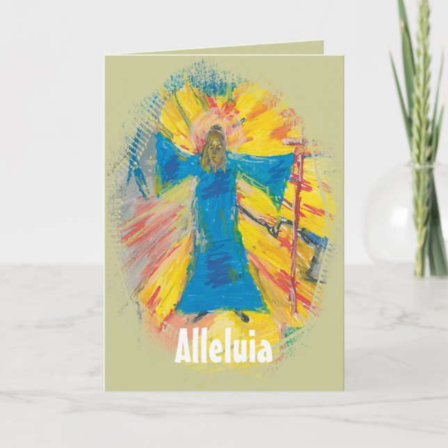 Alleluia Holiday Card (Front)