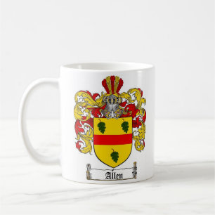 Allen Coat Of Arms Coffee Mug