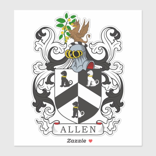 Allen Family Crest (Sheet)