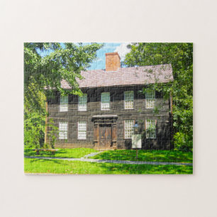 Allen House Deerfield Massachusetts. Jigsaw Puzzle