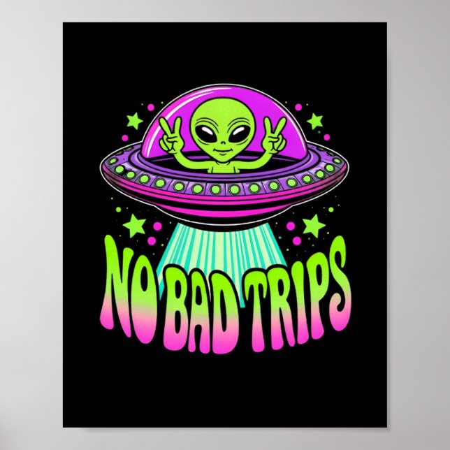 allen in a flying saucer poster (Front)