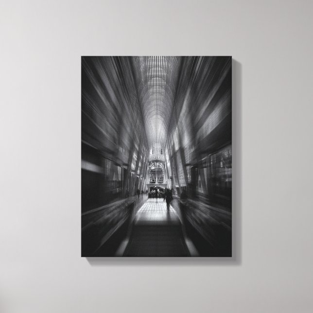 Allen Lambert Galleria No 1 Flow Version Canvas Print (Front)