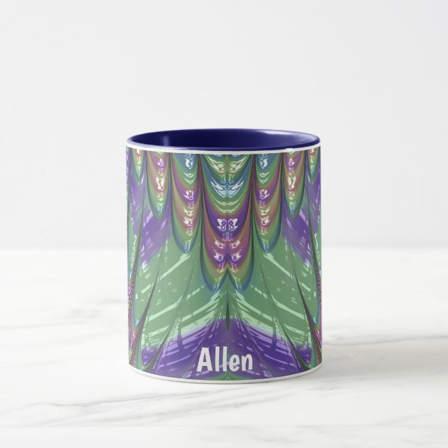 ALLEN ~ Mug personalized ~ zany unusual (Center)