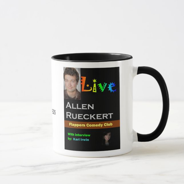 Allen Rueckert LIVE Mug (Right)
