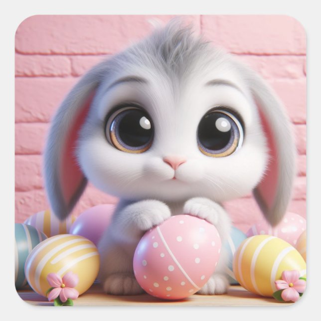 "Allen" Square Sticker (Front)