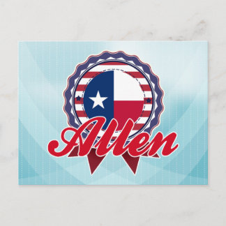 Allen, TX Postcard