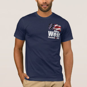 Allen West for President 2012 T-Shirt