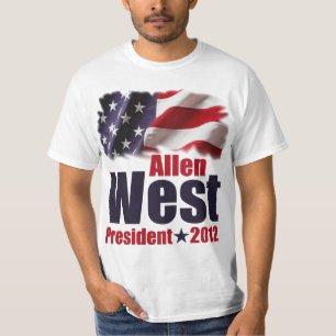 Allen West for President 2012 T-Shirt