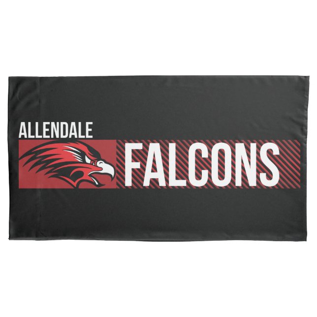 Allendale Falcons #5 Pillowcase (Front)