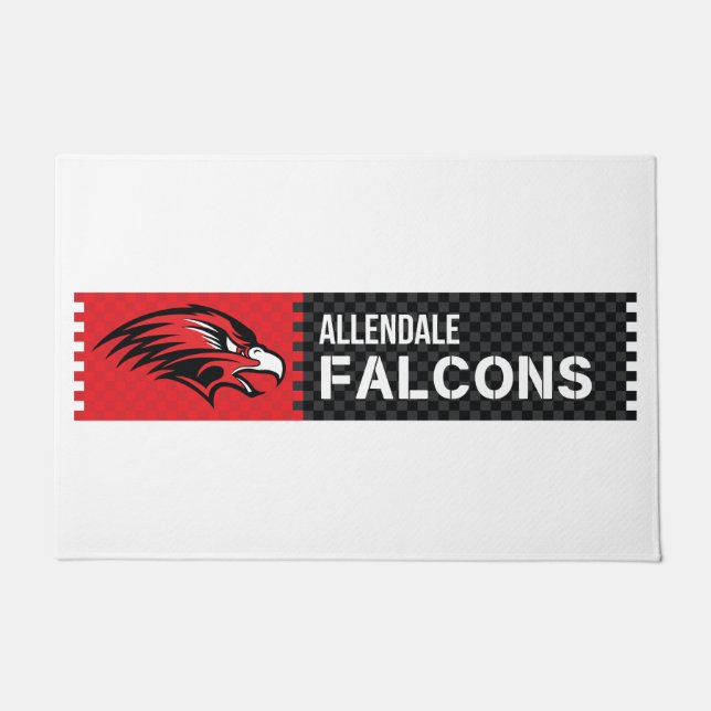 Allendale Falcons Doormat (Front)