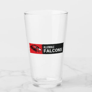 Allendale Falcons Glass