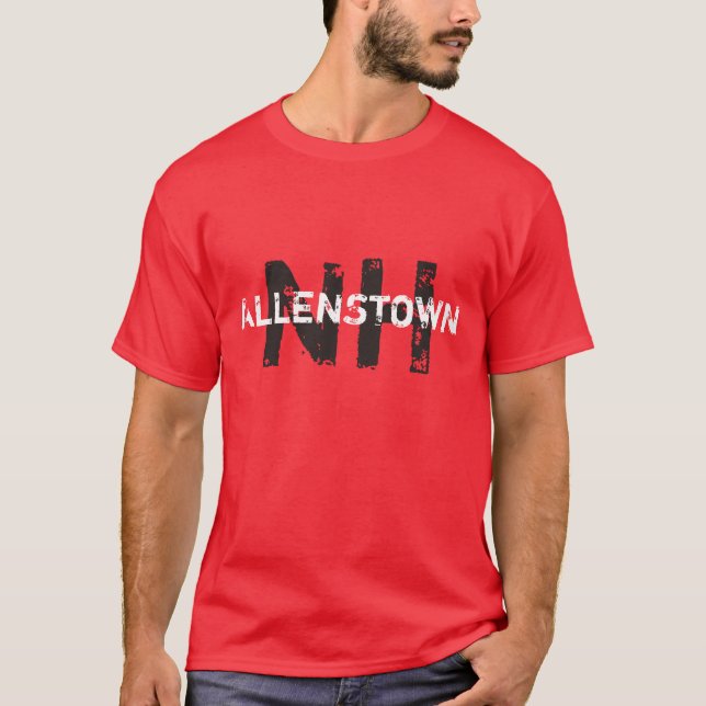 Allenstown, New Hampshire #AllenstownNH #NH NH T-Shirt (Front)
