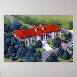 Allentown Pennsylvania Cedar Crest College Poster