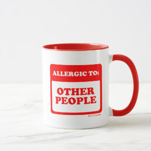 Allergic To Other People Mug