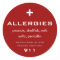 Allergies Sticker