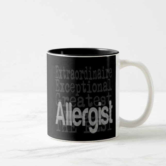 Allergist Extraordinaire Two-Tone Coffee Mug (Right)