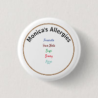 Allergy Alert Editable Name