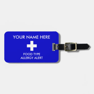 Allergy Alert ID/ICE Tag