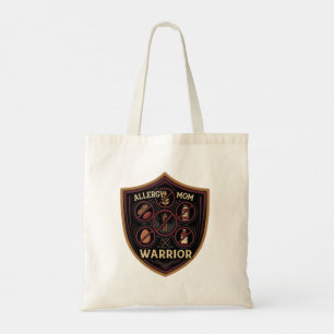 Allergy Mum Warrior - Food Allergy Parent Pride Tote Bag