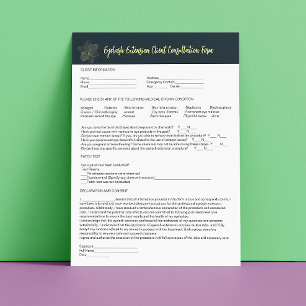 Allergy Patch Test Golden Details Consent Forms Custom Letterhead