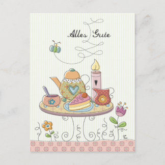 Alles Gute Postcard