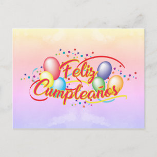 Alles Gute zum Geburtstag   Feliz Cumpleaños Postcard