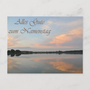 Alles Gute zum Namenstag Postcard