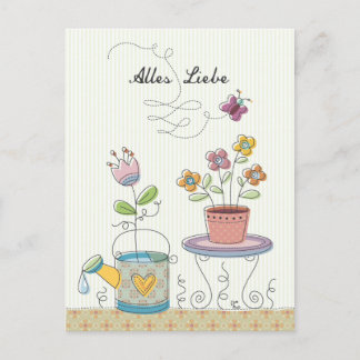 Alles Liebe Postcard