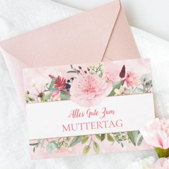 Alles Liebe Zum Muttertag  Invitation (Creator Uploaded)