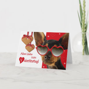 Alles Liebe zum Valentinstag Card in German 