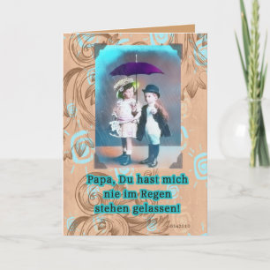 alles liebe zum Vatertag german happy fathers day Card