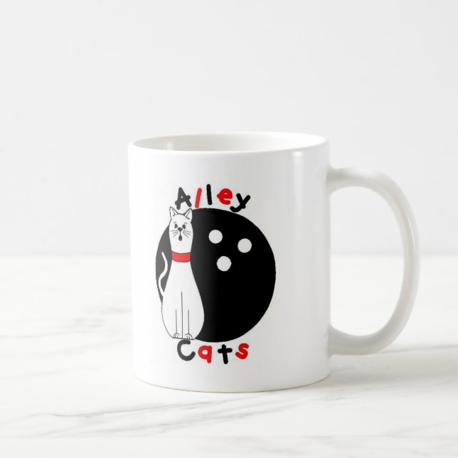 Alley Cat Coffee Mug (Right)