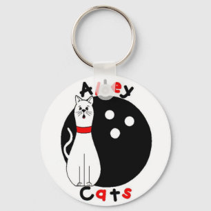 Alley Cat Key Ring
