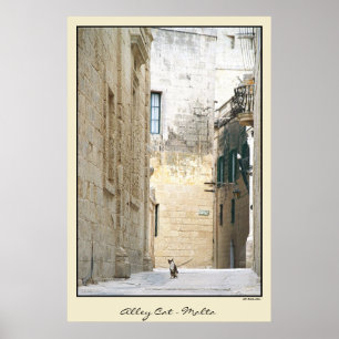 Alley Cat - Malta Poster
