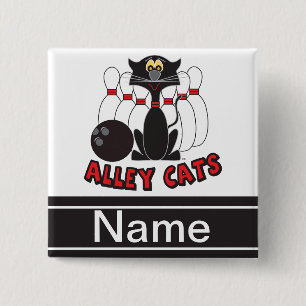 Alley Cats Bowling Pin Personalise