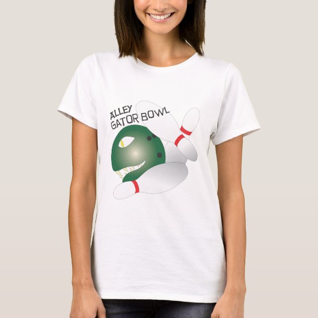 Alley Gator Bowl.ai T-Shirt (Front)