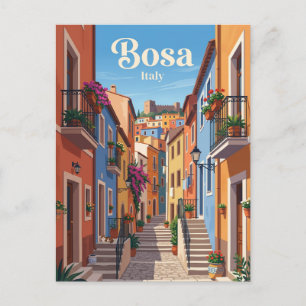 Alley in Bosa, Italy Italy Postcard