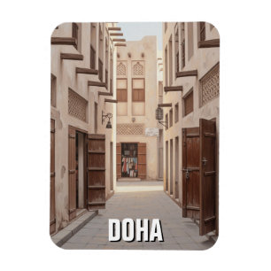 Alley in Doha Qatar Travel Magnet