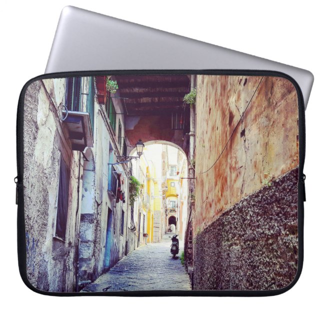 Alley in Italy Laptop Sleeve (Front)