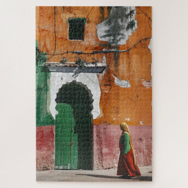 Alley Rabat Morocco Jigsaw Puzzle (Vertical)