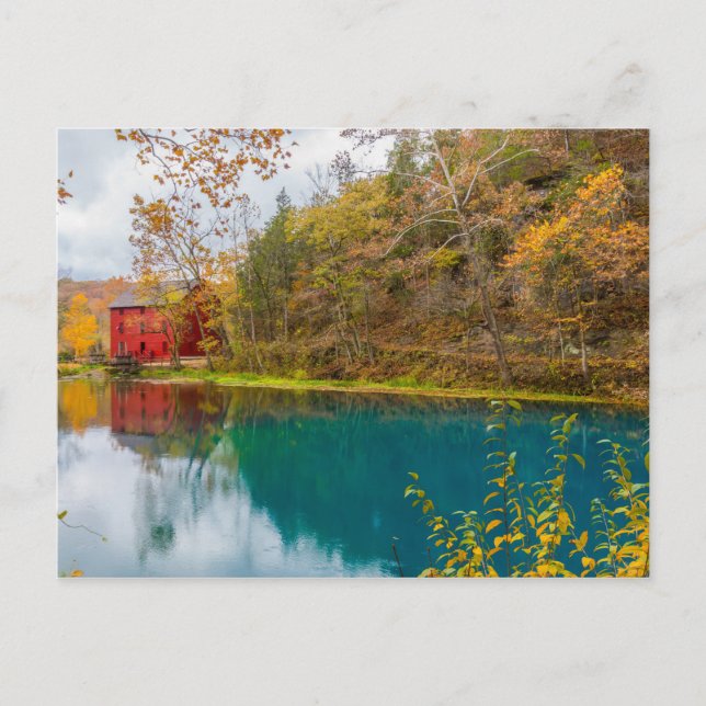 Alley Roller Mill And Spring Postcard (Front)