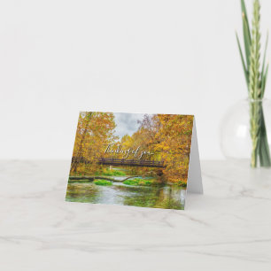 Alley Spring River Thinking Of You Card