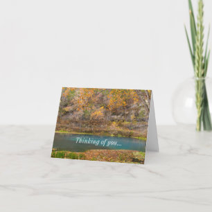 Alley Spring View Thinking Of You Card