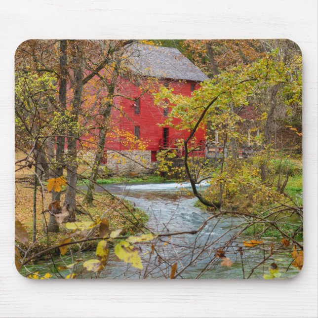 Alley Through The Woods Mouse Mat (Front)