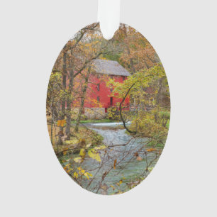 Alley Through The Woods Ornament