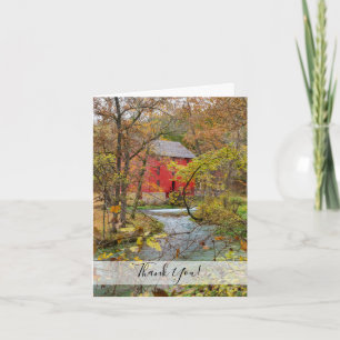 Alley Through The Woods Thank You Card