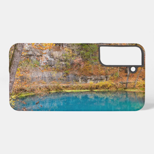 Alleys Blue Spring Samsung Galaxy Case (Back Horizontal)