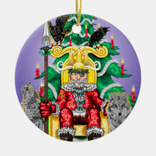 AllFather Yuletide Ceramic Tree Decoration