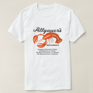 Allgauer's Restaurants in Illinois T-Shirt